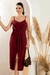 Vestido Midi Nina Bordô na internet