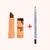 Lip Combo Batom Choco Fun Fenzza + Lápis Labial Colors Dapop - Cristal Beauty
