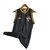 Camisa Regata Vasco da Gama 23/24 - Kappa Torcedor Masculina - Preta com detalhes em dourado - Almeida Imports
