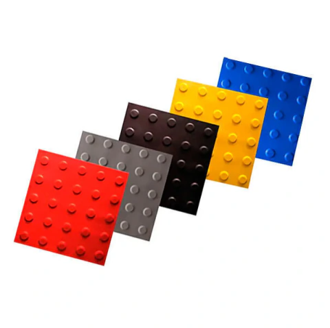 Piso Tátil Alerta PVC 25X25cm