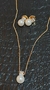 CONJ.PÉROLA BOLA E ZIRCONIA