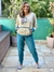 Pijama manga longa com calça comprida 100% algodão - Maria Rachel Lingerie