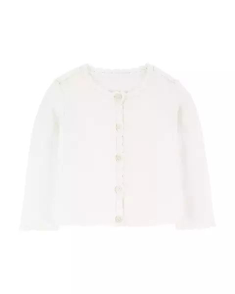 Carter's Cárdigan con botones Blanco - comprar online