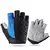 GUANTES ROCKBROS MEDIO DEDO SPIDER NEGRO/AZUL - comprar en línea