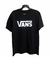 PLAYERA VANS M/CORTA NEGRA LOGO BLANCO - comprar en línea