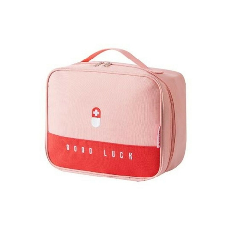 Estojo Organizador Bolsa Primeiros Socorros Impermeável Grande Alça Compartimentos - comprar online