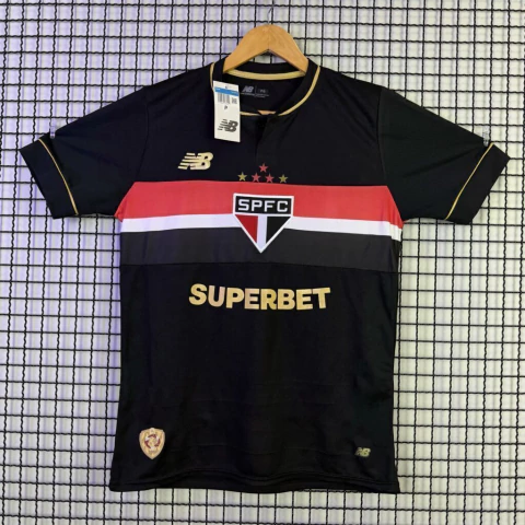 Camisa Dryfit São Paulo 25/26 - Preta Nova
