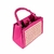 Bolsa Box Paille Shopping Magenta na internet