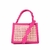 Bolsa Box Paille Shopping Magenta