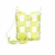 Bolsa de Couro Waves Tote Elfin Yellow & Off White - comprar online