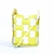 Bolsa de Couro Waves Tote Elfin Yellow & Off White - loja online