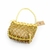 Bolsa Tramas de Couro Elfin Yellow e Sunset M - Dlstore