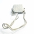 Bolsa de couro Aura Urban Off White Mini - Dlstore