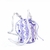 Bolsa de Couro Swell Bucket P Off White/Light Purple