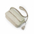 Bolsa de Couro Puro Aba frontal Off White - loja online