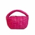 Bolsa de Couro Puff Hobo G Magenta na internet