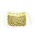 Bolsa Tramas Pearl de Couro Elfin Yellow P - comprar online