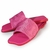 Imagem do Sandália Flat de Couro Puff Nylon Neon Pink