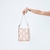 Bolsa de Couro Waves Tote Dusty Pink & Off White - comprar online