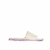 Sandália Flat de Couro Basic Off White