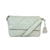 Bolsa de Couro Puro Aba frontal Off White - comprar online