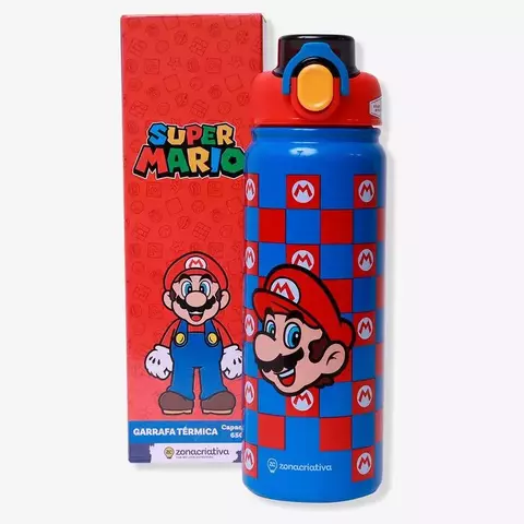 Garrafa Térmica Galaxy Super Mario - comprar online