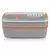 Marmita 2 Andares 750ml Vibe Cinza - comprar online