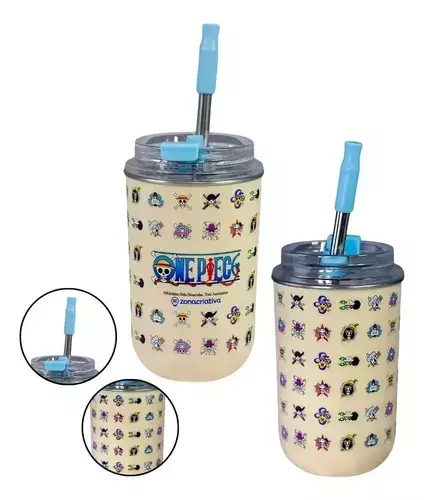 Copo com Canudo One Piece - comprar online