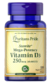 Puritans Vitamina D3 250mcg 10.000iu (100 Softgels)