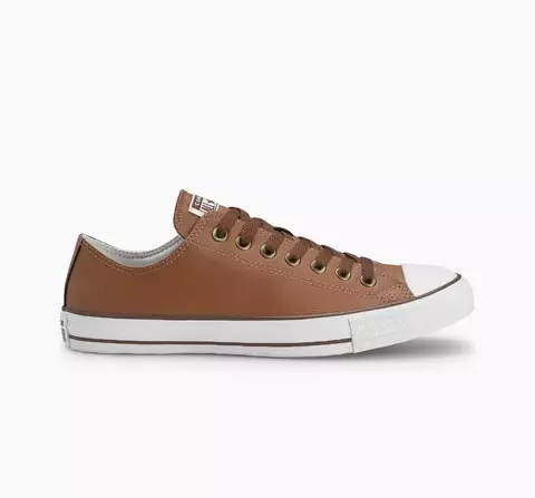 All Star Couro Caramelo