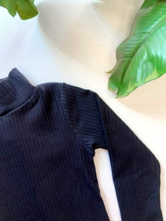 Blusa Canelada Mel - loja online