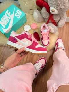 Dunk Low Teddy Bear Camurça Pink Premium