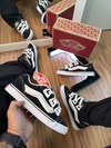Knul Skool DR Preto/Branco (Couro)