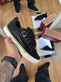 Knul Skool DR Preto/Off White (Couro) - comprar online