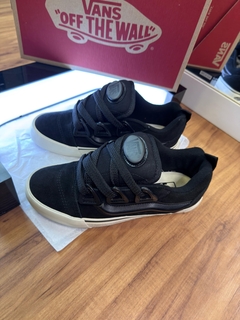 Knul Skool DR Preto/Off White (Couro) na internet