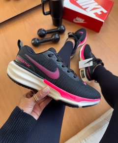 Zoom X Invincible Run 3 Preto/Pink Premium