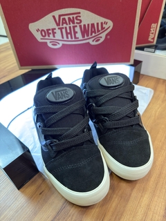 Knul Skool DR Preto/Off White (Couro) - Rms Premium