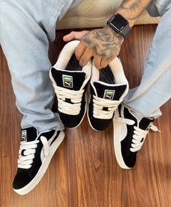 Suede Xl Preto/Branco Premium na internet