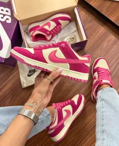 SB Dunk Low Camurça Pink Premium - Rms Premium