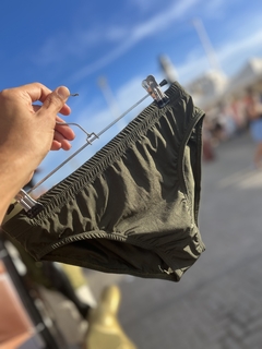 Sunga basic verde militar - loja online