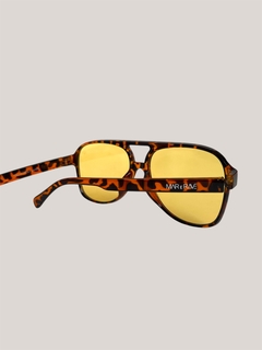 Óculos Glamour amarelo - MAR E RAVE