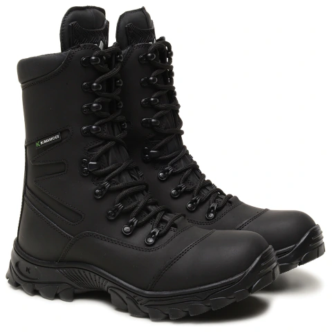 Bota Impermeável Cano Alto Fusion K3 Preta