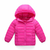 Jaqueta Puffer Infantil Feminino Masculino Com Capuz