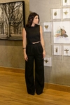 Blusa Ziper Preta