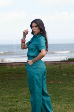 Blusa Vicenza Turquesa na internet