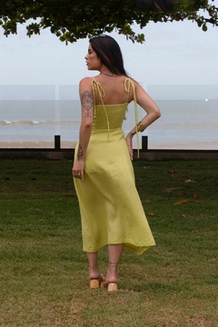 Vestido Mykonos Lima - comprar online