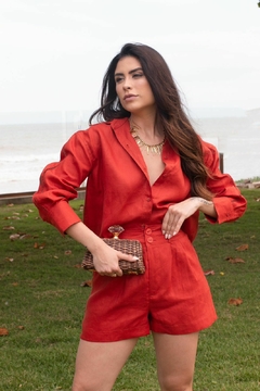 Camisa Verona Morango