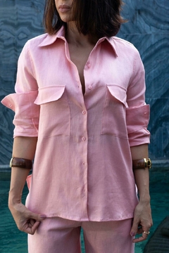 Camisa Bolso Blush - comprar online