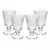 Conjunto 4 Taças Vidro Lines Butterfly 350Ml na internet
