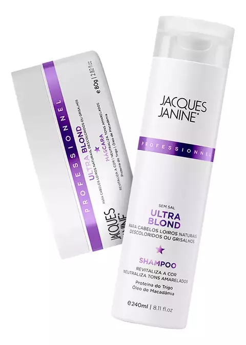 MASCARA ULTRA BLOND JACQUES JANINE 80G